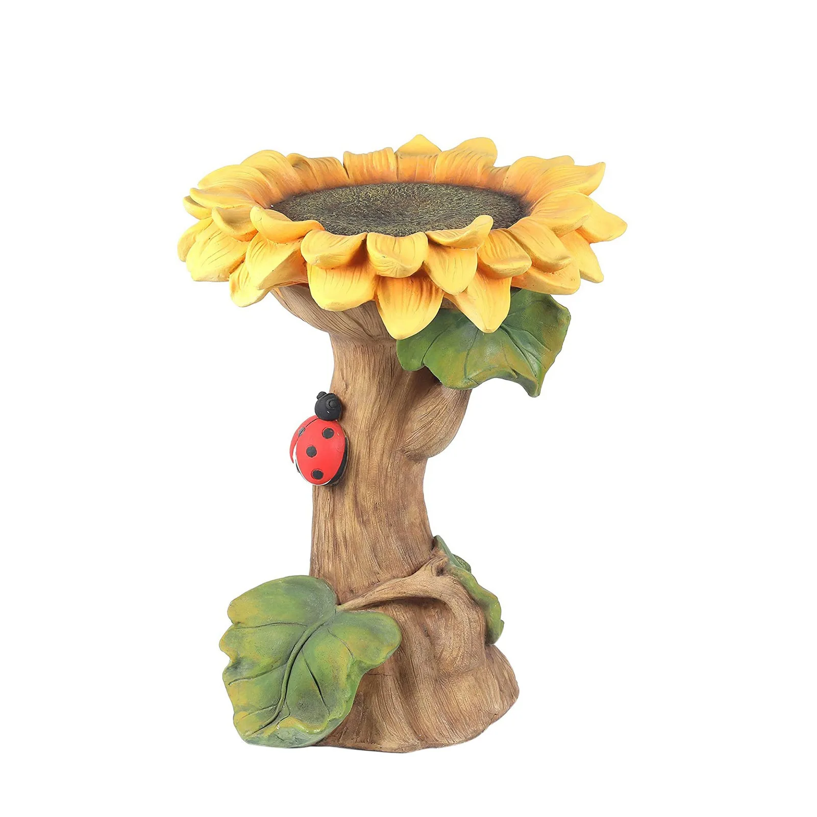 

Sunflower Bird Bath Garden Decoration Outdoor Yard Lawn Decor Art