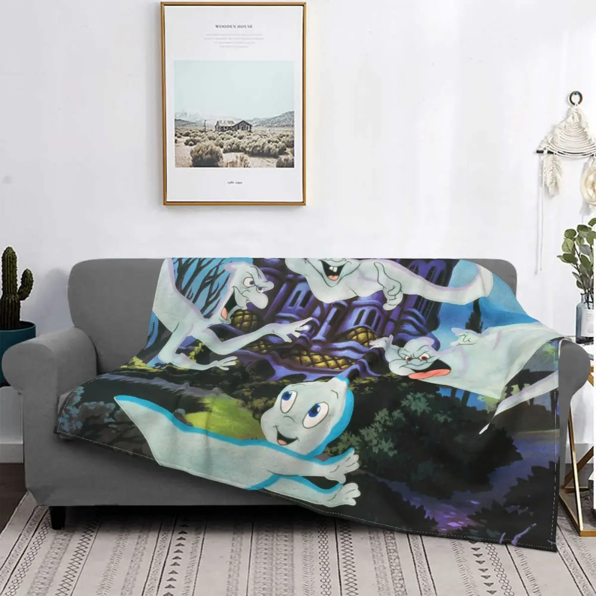 

Фланелевое удобное мягкое флисовое покрывало для кровати с изображением фантазийных героев каскаргана криттенденда