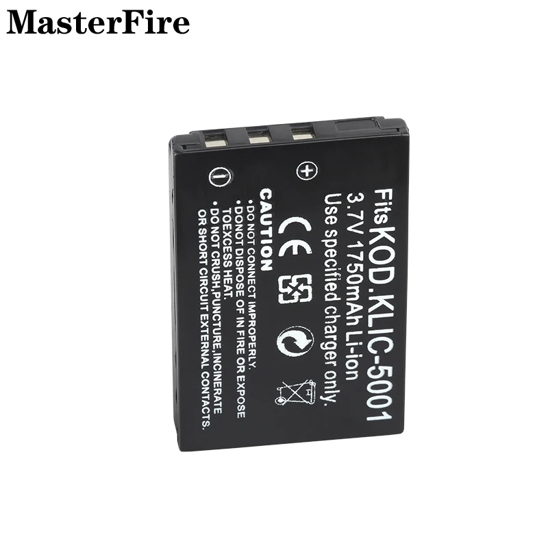 MasterFire KLIC-5001 1750 мАч аккумулятор для камеры Kodak