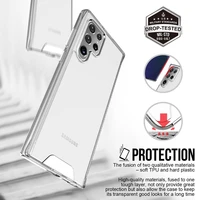 space clear hard protective case for samsung galaxy s22 ultra 5g s21 plus transparent shockproof cover for s20 s21 fe