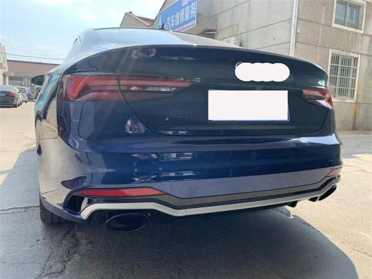 Задний бампер A5 S-line с диффузором для audis S5 RS5 задний 2016 2017 2018