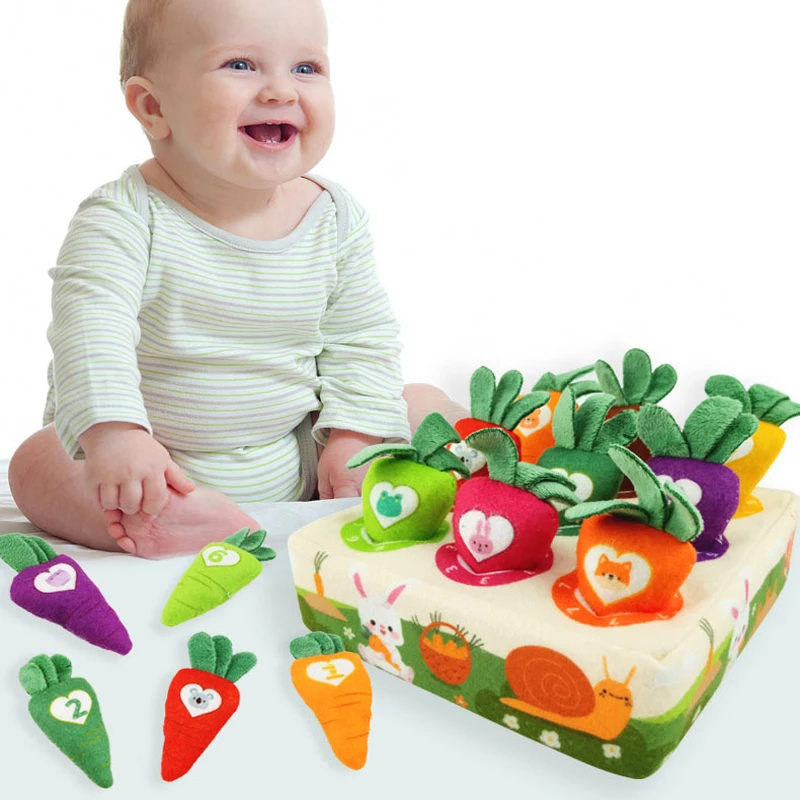 

Montessori Activity Toys for Babies 0 12 Months Sensory Baby Pull Cloth Toy Matching Puzzle Educational Toy for Children 1 Years