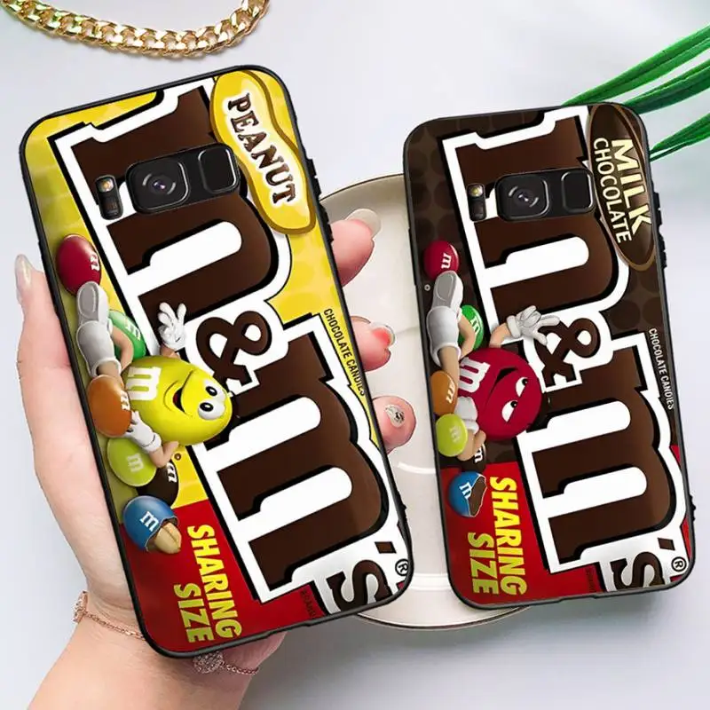 

Chocolate Beans Phone Case for Samsung Note 5 7 8 9 10 20 pro plus lite ultra A21 12 72