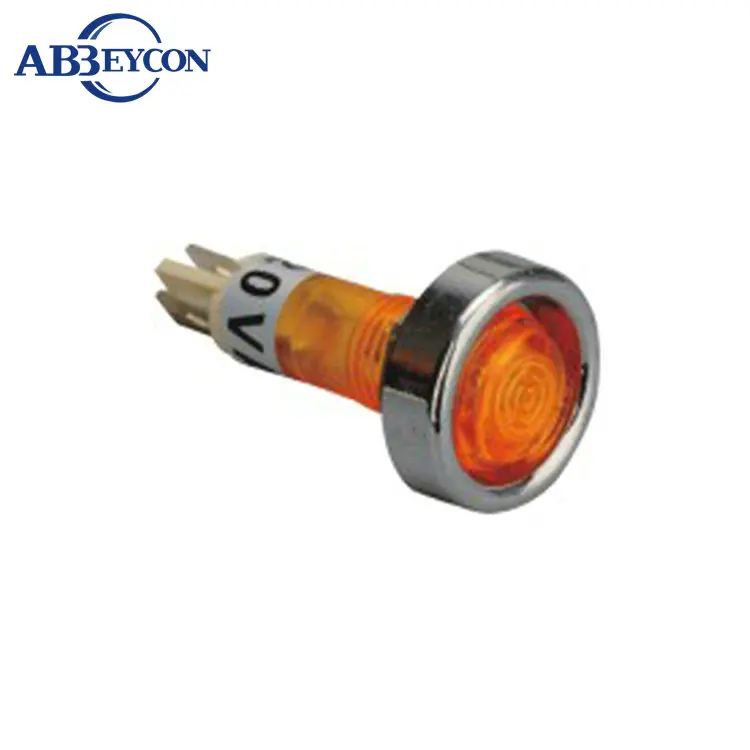 

ZS63 PL-108A red button indicator light 7.5mm panel mounting 24v pilot light