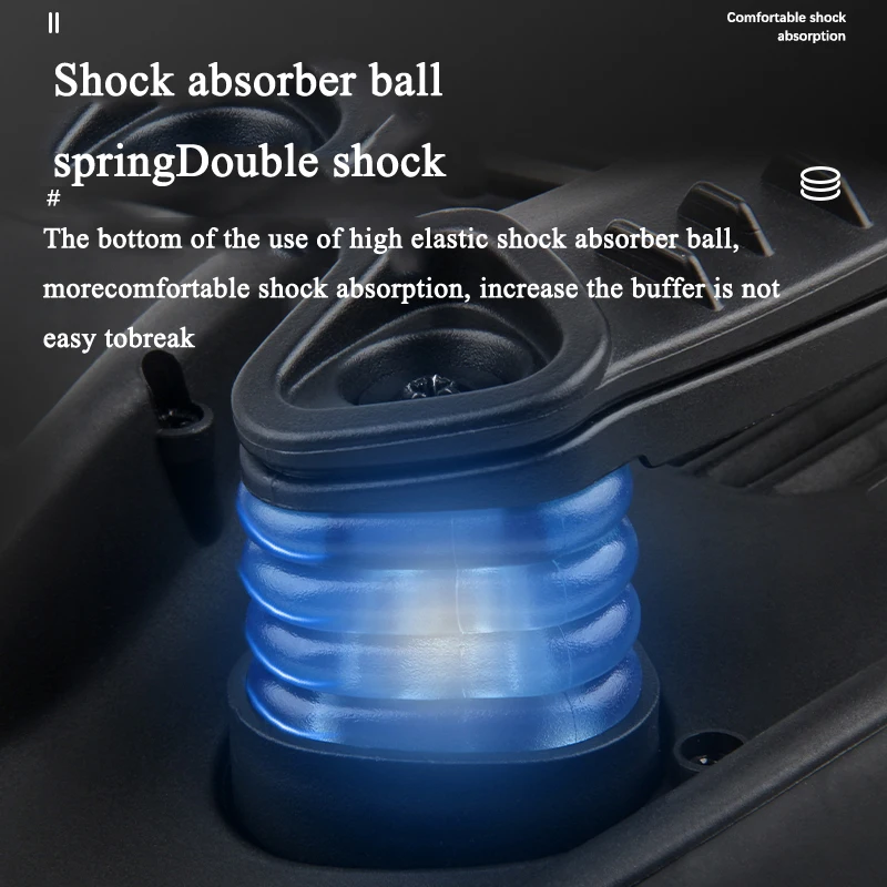 DRCKHROS удобное велосипедное седло с двойной амортизацией пригородное сиденье