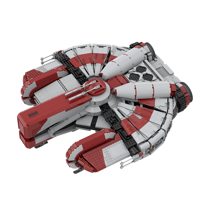 

Ebon Hawk -Knights of The Old Republic Building Blocks Space Battle Robot Transport Battleshipss MOC 30979 Bricks Kid Toys Gift