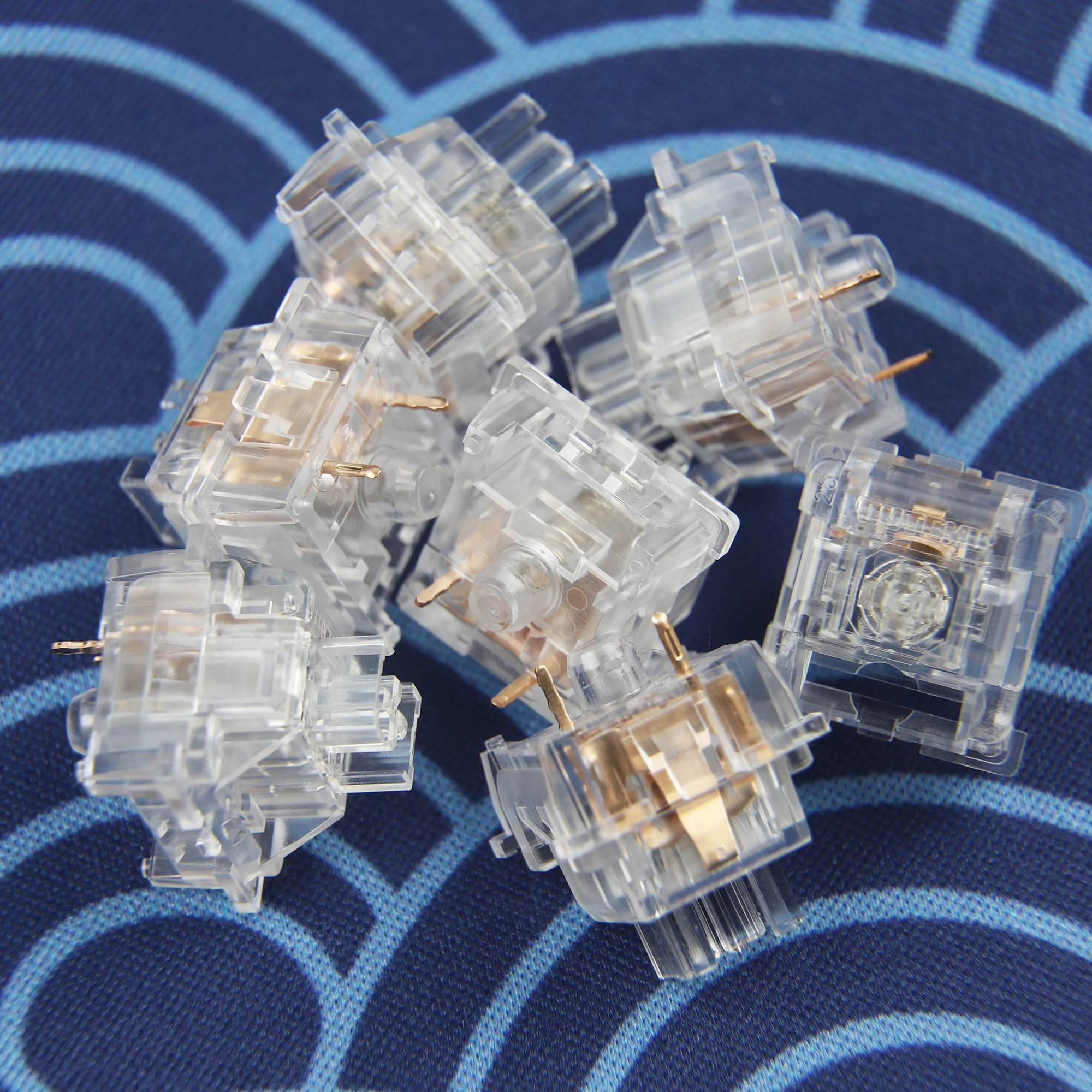 Outemu SMD RGB пылезащитные переключатели Кристальный линейный механический