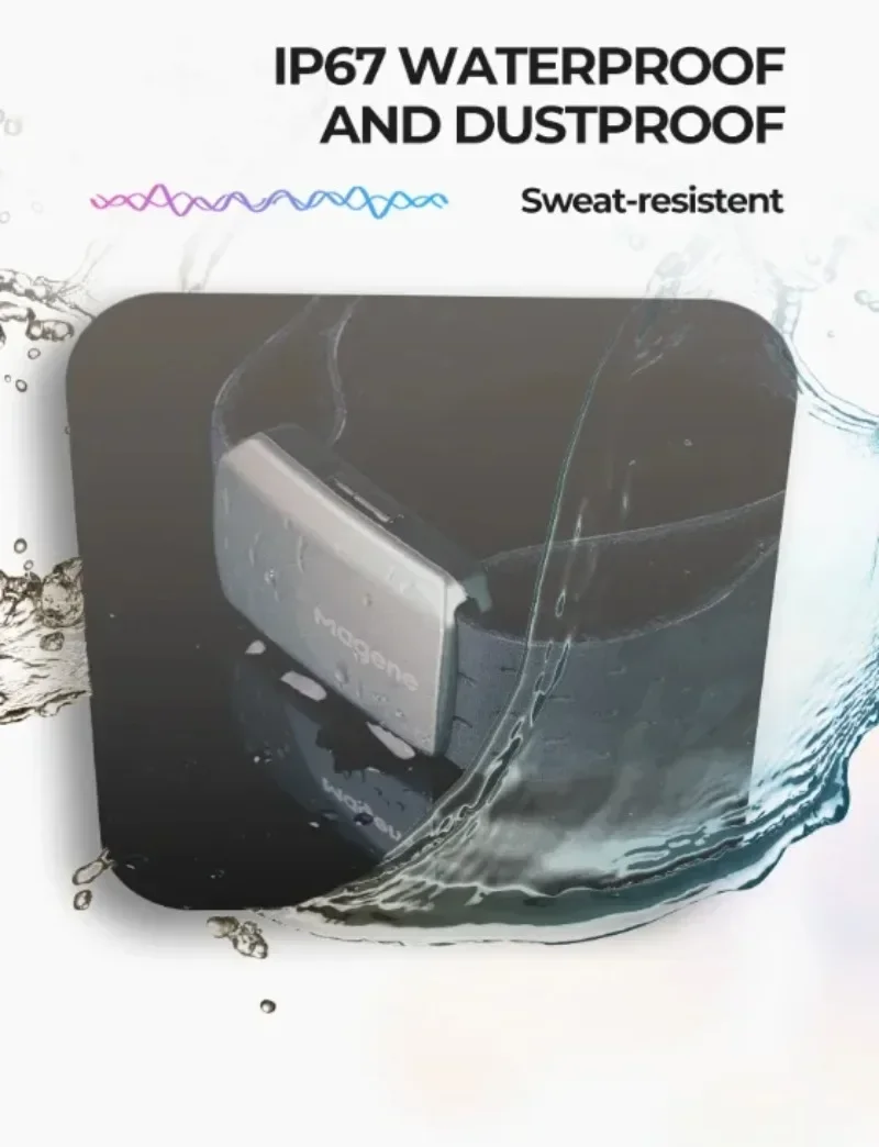Браслет на руку Magene с функцией измерения сердечного ритма и Bluetooth