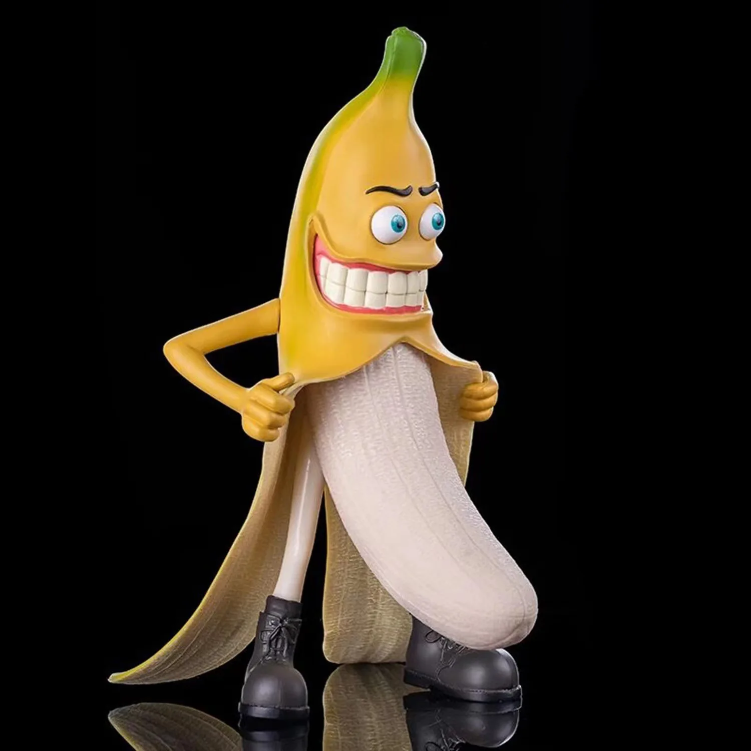 

Banana Ornaments Creative Evil Spoof Toys Mr. Banana Resin Crafts