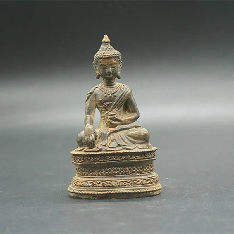 

Chinese Tibet Buddha Bronze statue old Worship Buddha statue