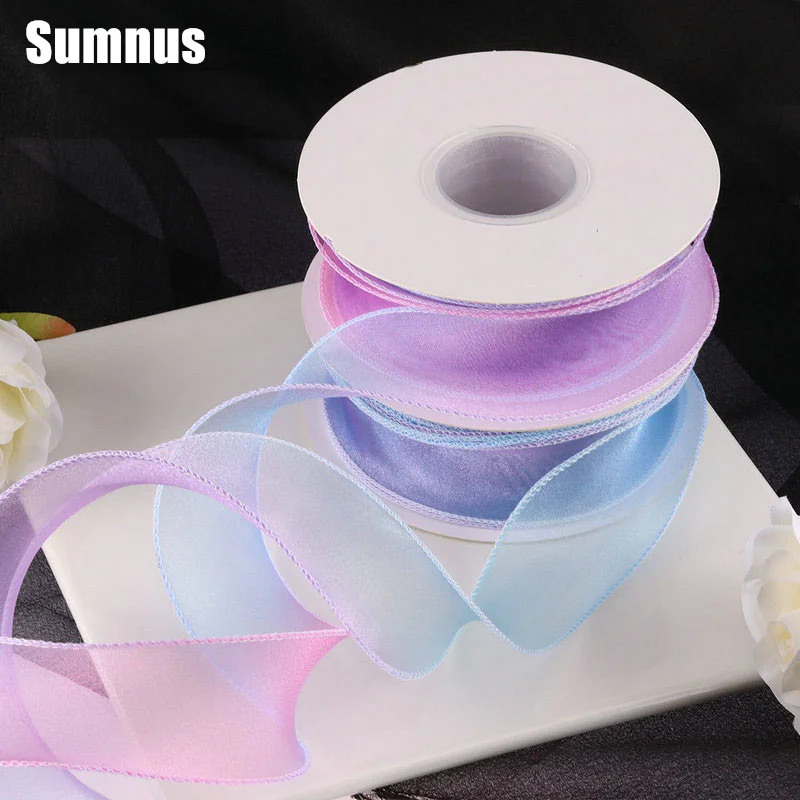 SUMNUS Wedding Ribbons Mixed Colours Occasion Decorations Flower Bouquet Gift Box Tie Ribbon