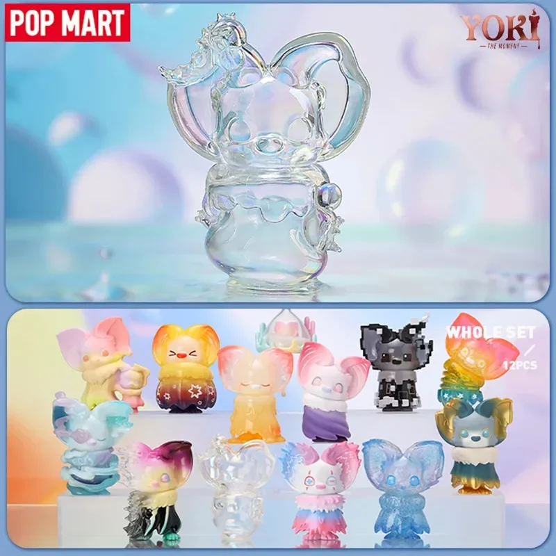 POP MART YOKI The Moment Series Mystery Box Фигурки Слепая случайная коробка Украшения Настольный