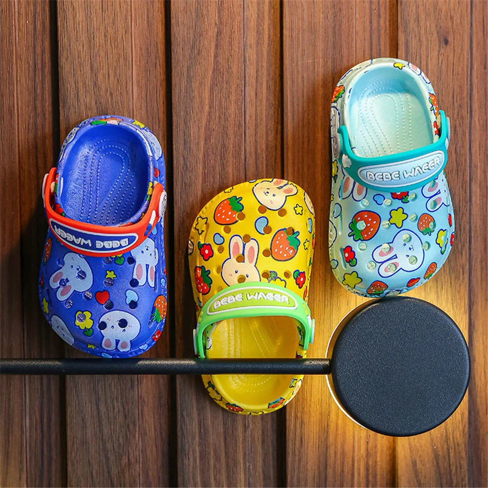 

Children Slipper Hole Shoes Sandals Baby Sandals for Girls Soft Bottom Non-slip Slippers Kids Rubber Slippers Beach Children