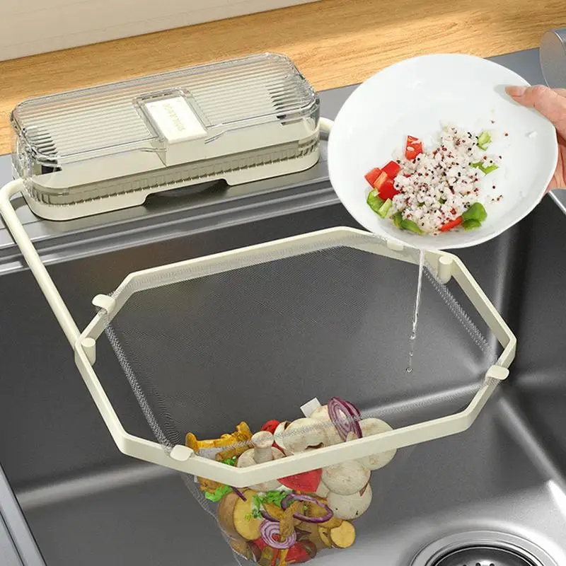 Многоцелевой подвесной сетчатый фильтр-мешок дренажная стойка сливная корзина