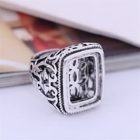 2020 hot retro fashion ring setting alloy hand factory wholesale exquisite for women ring accessories jewelry holiday gifts