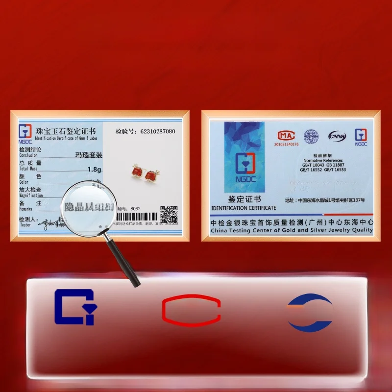 Серьги-гвоздики из стерлингового серебра 925 пробы с красным агатом и змеей 2024 год