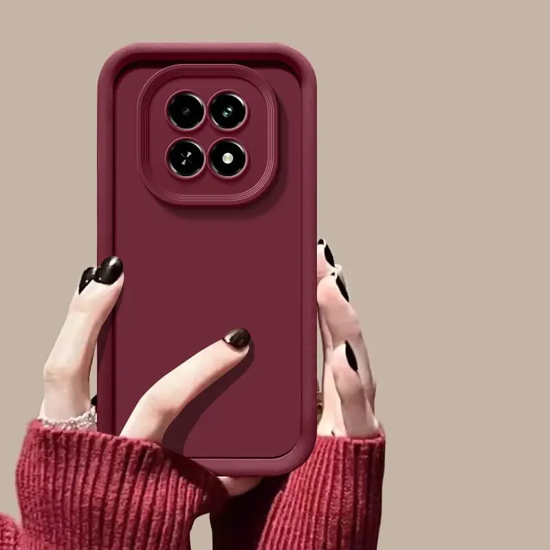 Чехол для Xiaomi Poco X7 чехол телефона матовая задняя крышка защита от ощущения кожи