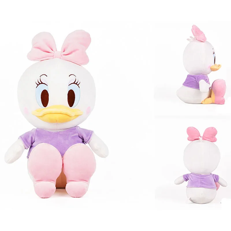 Плюшевые игрушки Disney Дональд Дак Маргаритка мультяшное животное Микки Минни
