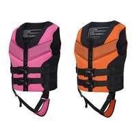 2022 new kids neoprene life jacket buoyancy vest fashion water sports rafting snorkeling surfing swimming safety life jacket