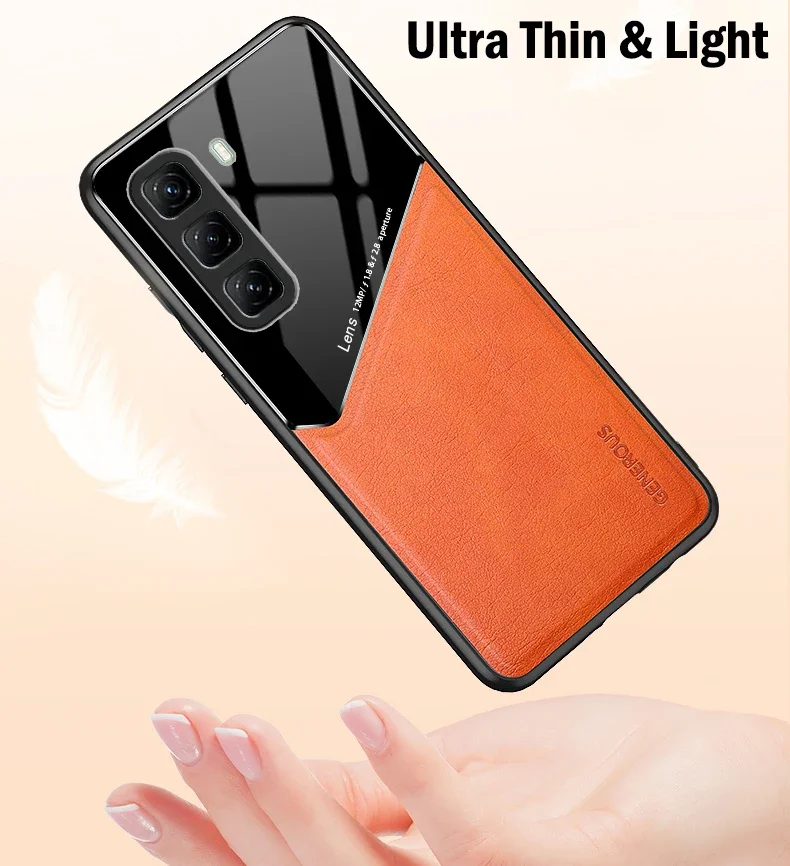 Модный кожаный чехол для Infinix горячая распродажа 50 дюймов встроенный магнитный