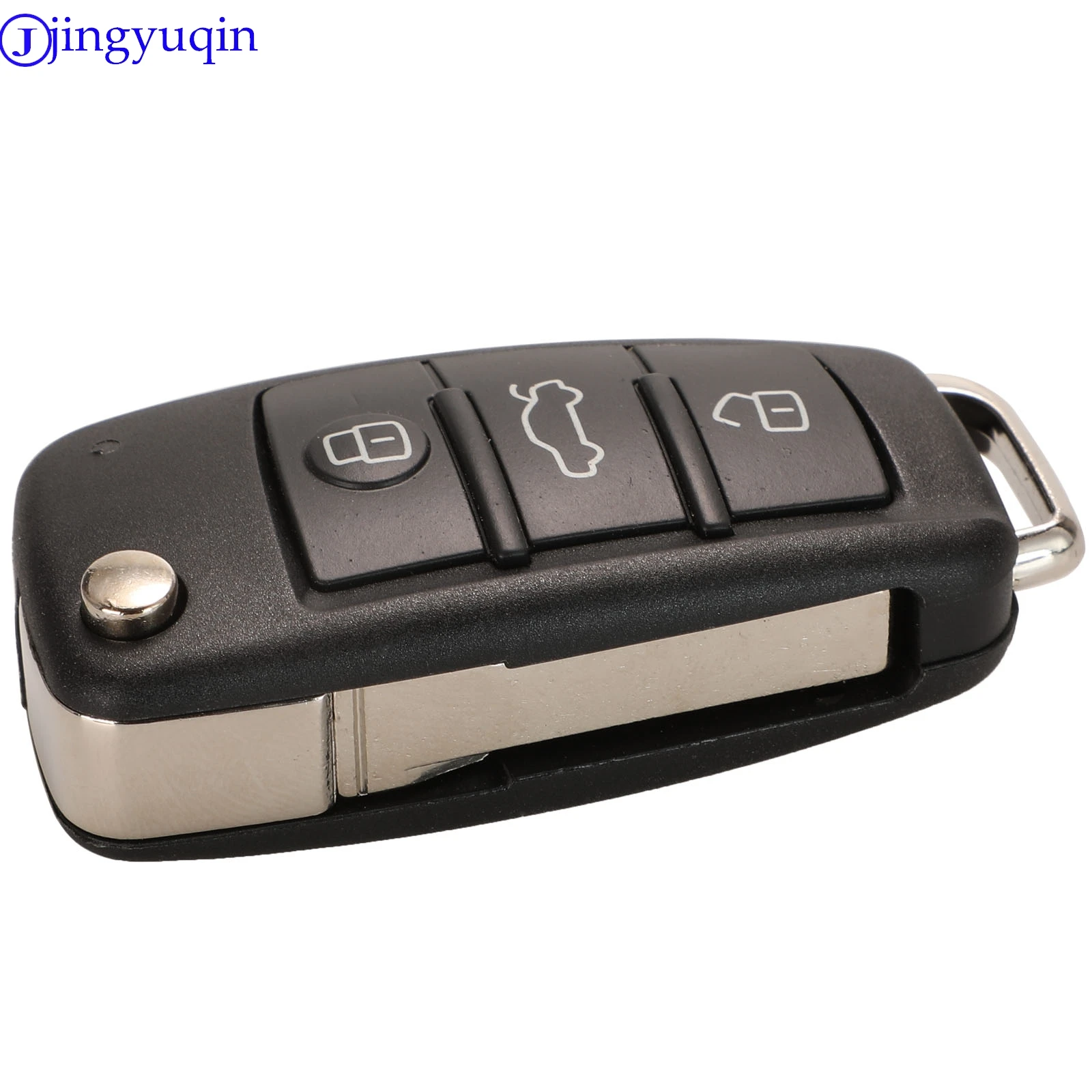 Jingyuqin дистанционный ключ от автомобиля для Audi Q7 B7 Q3 A3 TT A2 A8 A6 A6L A4 S5 C5 C6 B6 A4L A5 Q5 S LINE RS S1