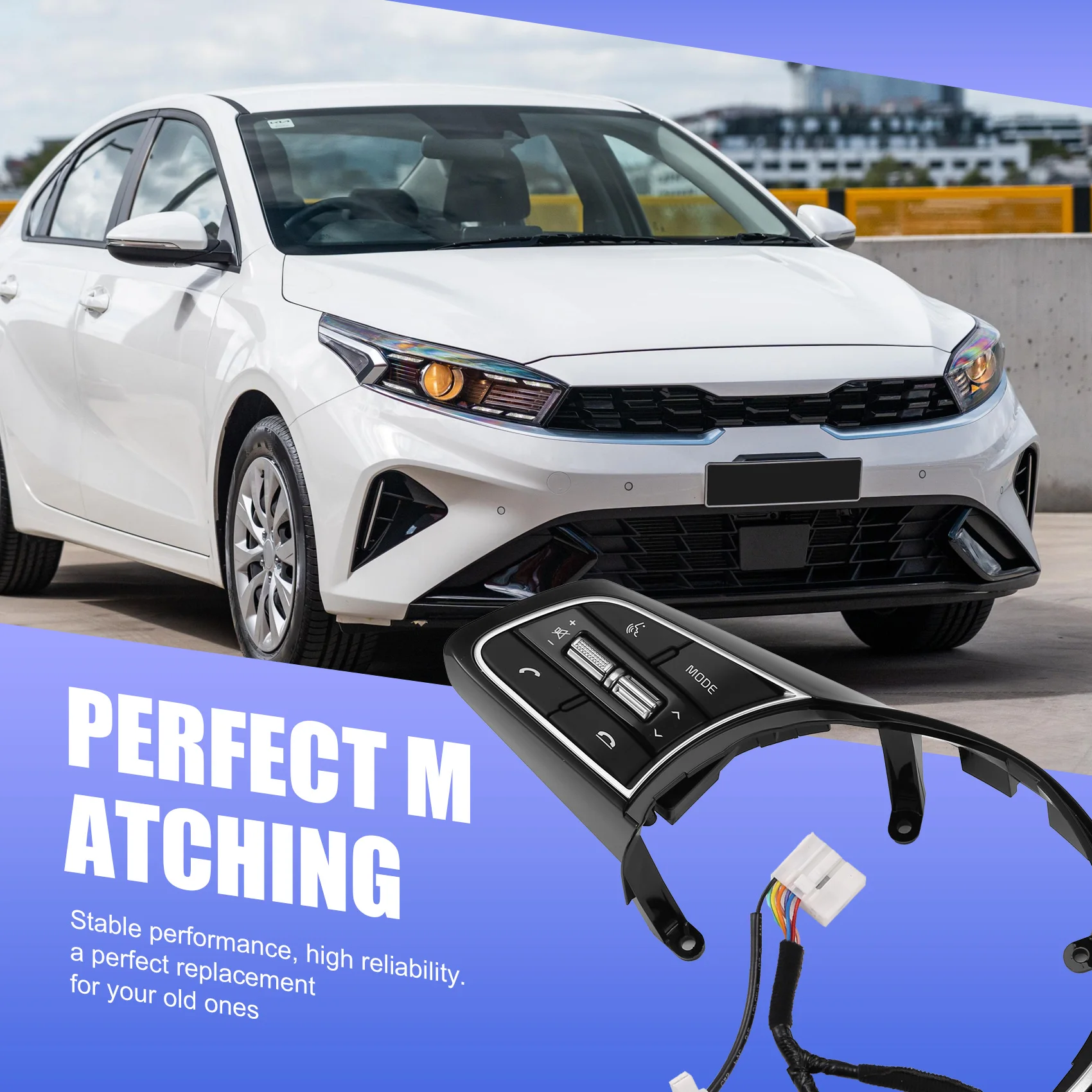 Многофункциональный переключатель на рулевом колесе для Cerato K3 2019-2023 кнопка
