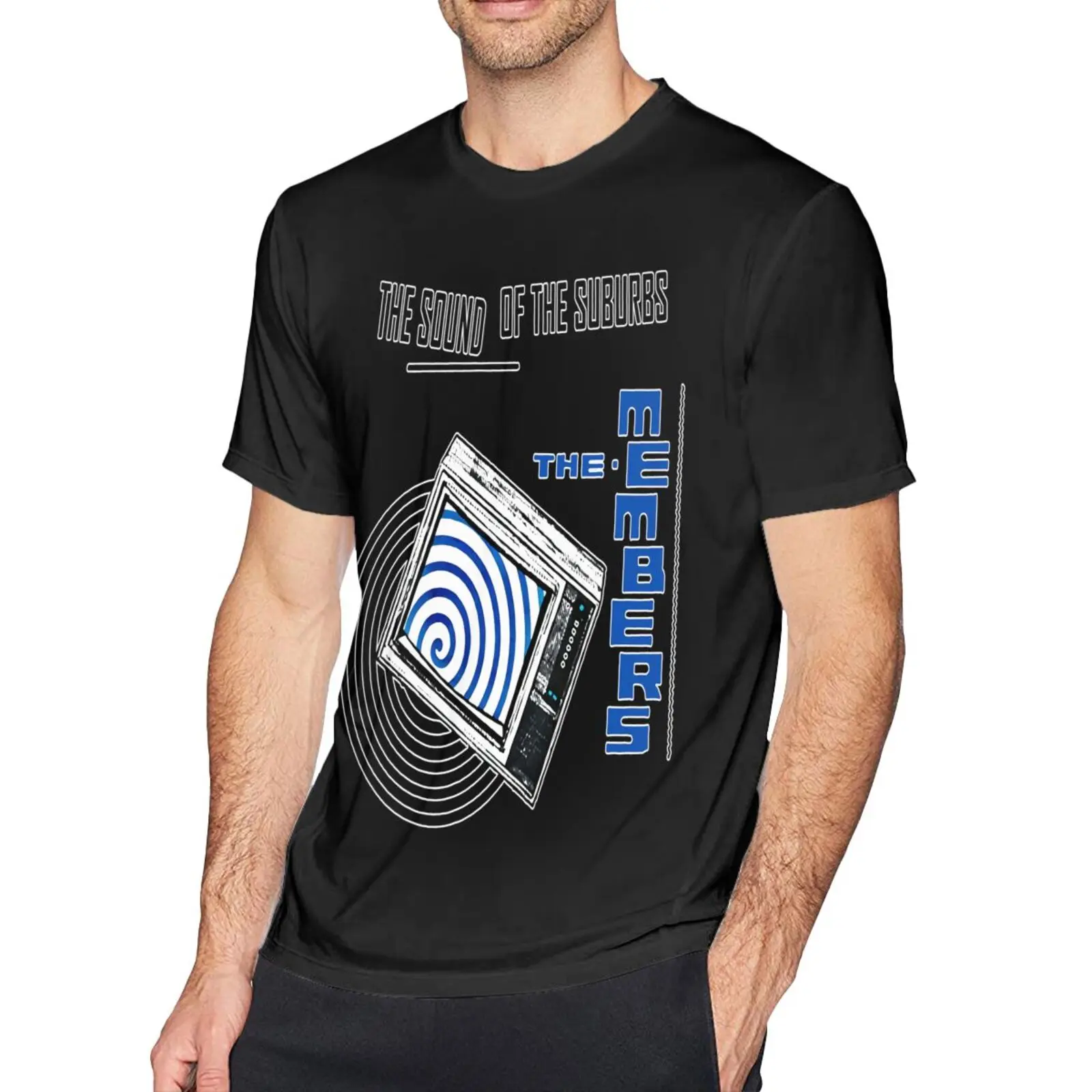 

Футболка с изображением участников пригородного города, Мужская одежда, аниме одежда, мужская футболка, Мужская одежда, футболки для мужчин...