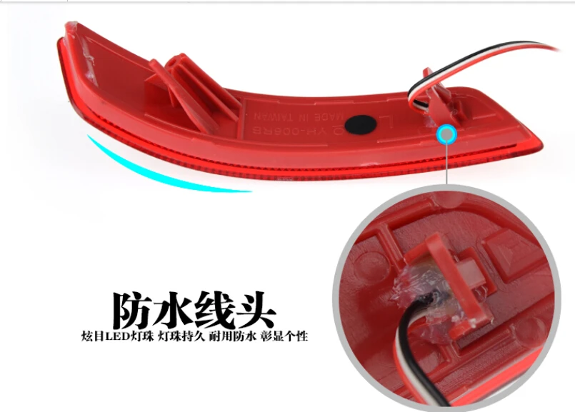 Задний фонарь Corolla 2014 ~ 2016 Бесплатная доставка! Светодиодный задний corolla 2