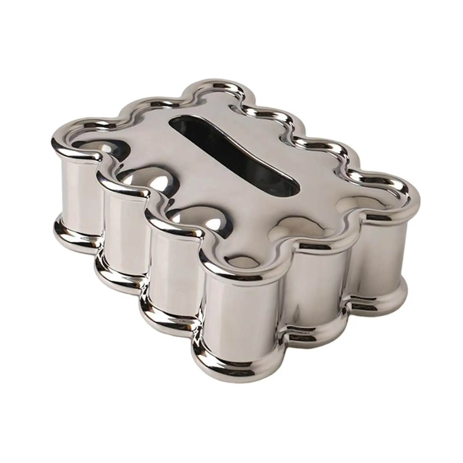

Elegant Tissue Dispenser Box Gift Decoration Square for Hotel Vanity Table