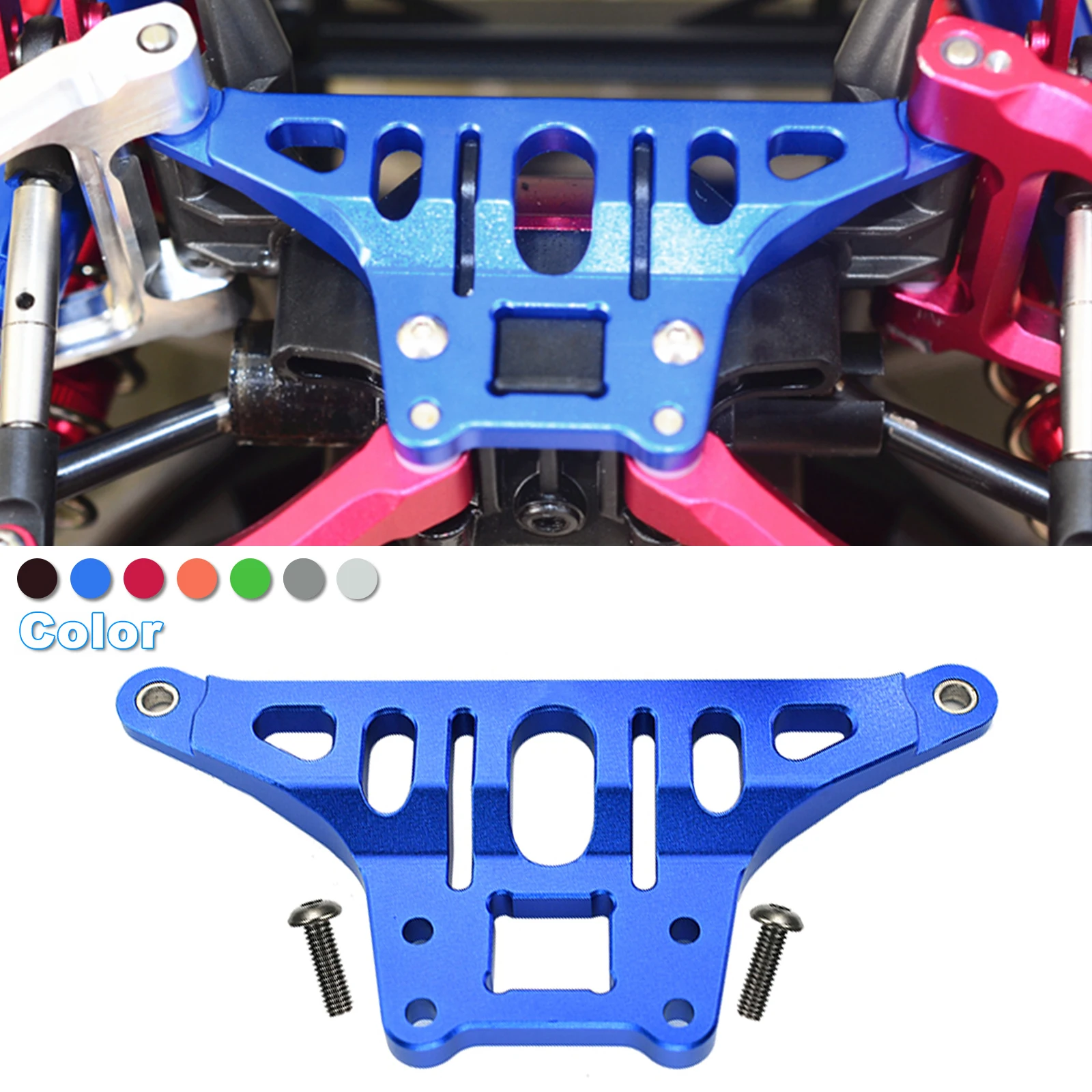 Утолщенный алюминиевый передний рычаг RCTOYFUN для TRAXXAS 1/7 UDR UNLIMITED RC Утолщенный алюминиевый передний рычаг RCTOYFUN для TRAXXAS 1/7 UDR UNLIMITED RC