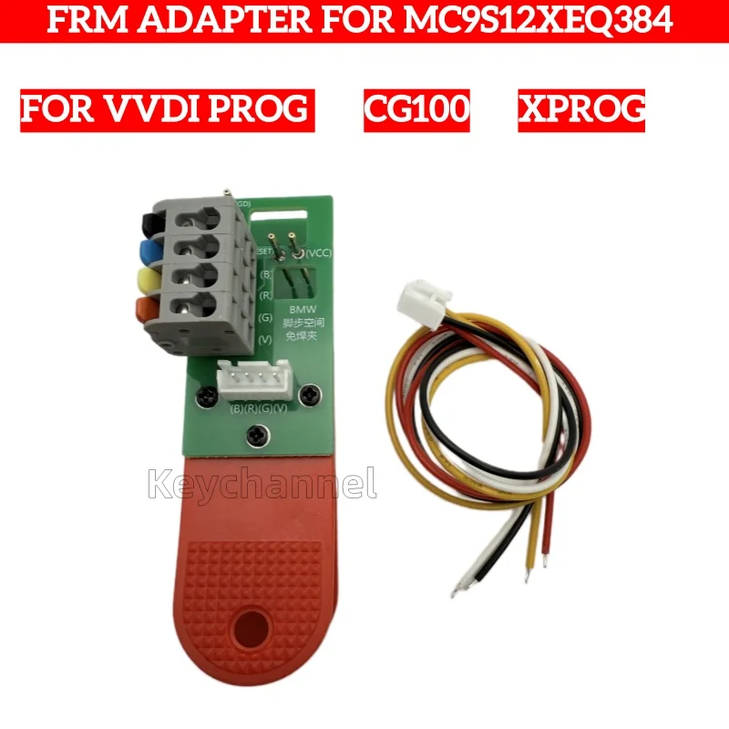 

Адаптер FRM Бесварной адаптер FRM MC9S12XEQ384 Адаптер FRM MC9S12XEQ384 для BMW 3 5 серии X5/X6 E70 E92 E93 Mini для CG100 VVDI PROG XPROG