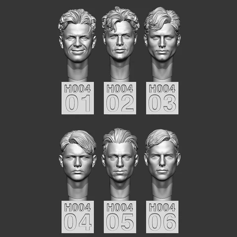 Фигурка солдата RDR 1/35  без шлема, набор No1