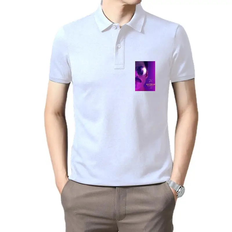 

Golf wear men summer men Bohemian Rhapsody Film 'Freddie' NEW OFFICIAL Sleeves Boy unisex polo t shirt for men