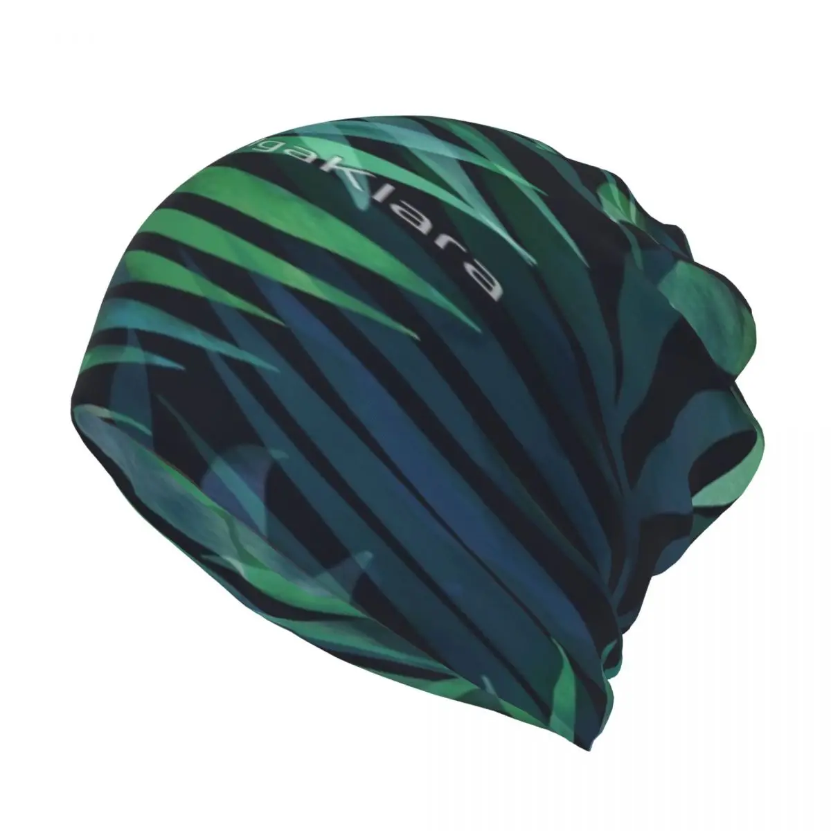 

Многофункциональная Шапка-бини с узором в виде темно-зеленых ладоней и листьев для персонализированных красивых украшений, спортивная мягкая ткань, хороший подарок