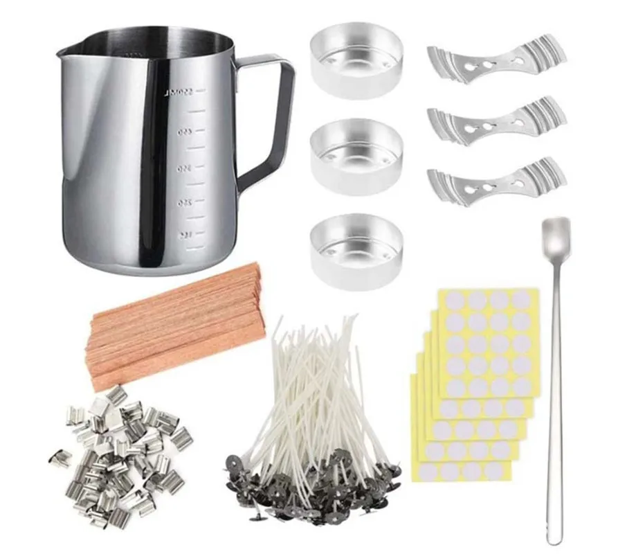 

Набор для изготовления свечей, инструмент для самостоятельного изготовления, набор для плавления воска, банки для ароматерапии