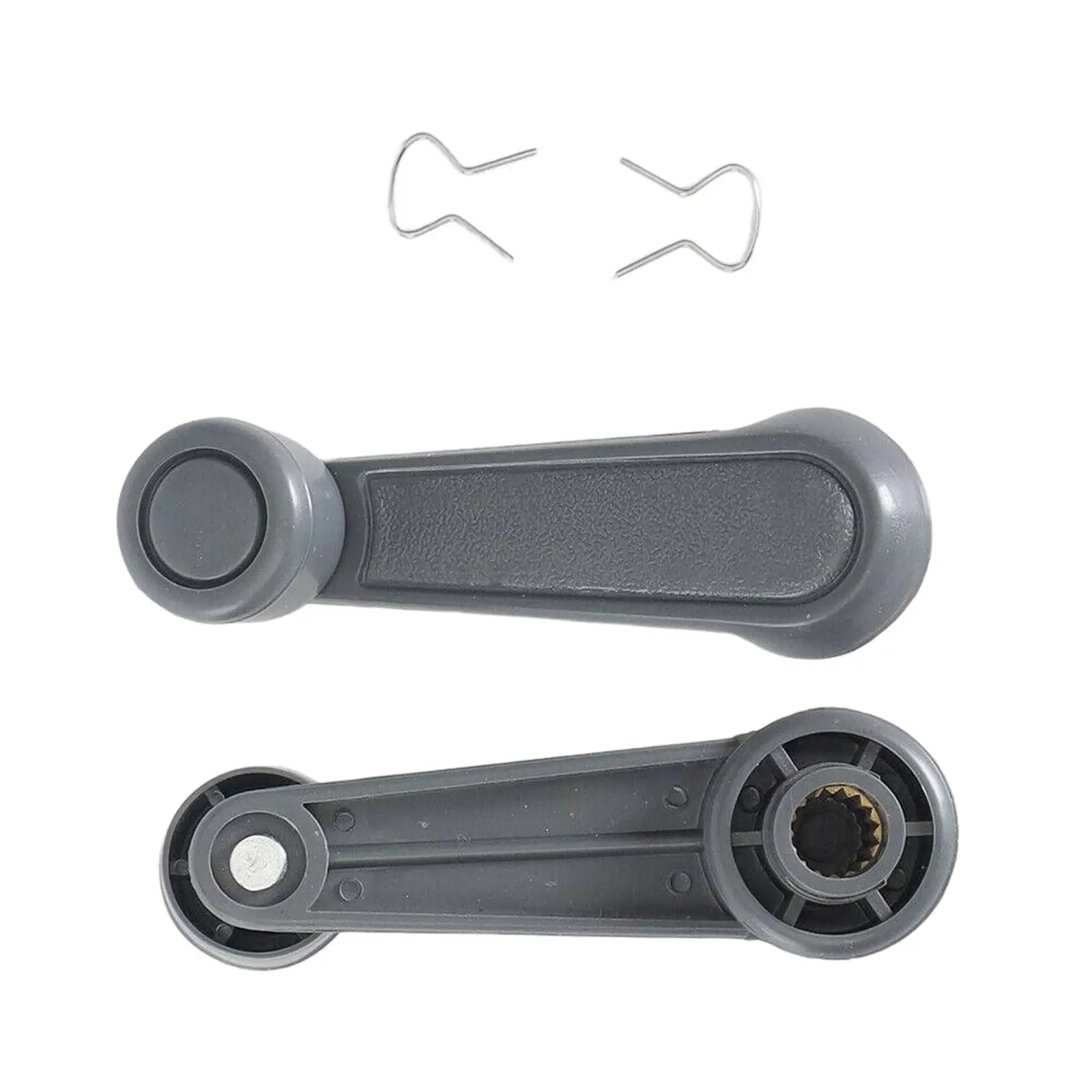 

2 Pieces Inside Inner Window Crank Handles 69260-89104 Gray Car Accessories Replace for
