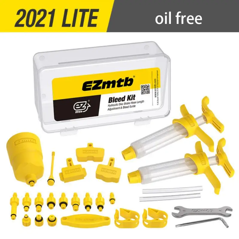 

Bicycle Hydraulic Disc Brake Oil Bleed kit For Shimano Magura Hope Tektro Sram Avid Mula Hayes Cycling Bike Brake Repair Tools