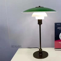 nordic vintage table lamp color top iron disc desk lamp for living room bedroom lamp lights decoration study reading table light