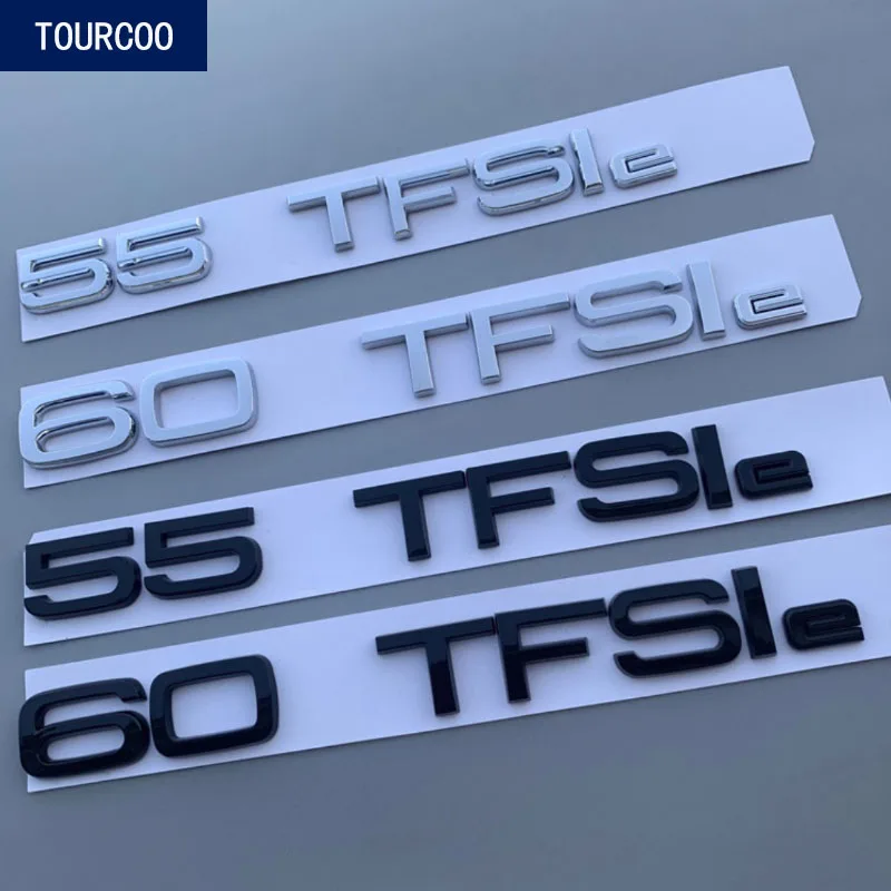 

For Audi A6 A8L New Energy Tailgate Rear Trunk Emblem Sticker