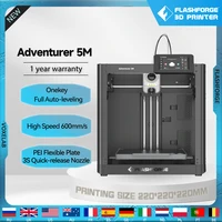 3D принтер Flashforge Adventurer 5 м, сейчас с хорошей скидкой
