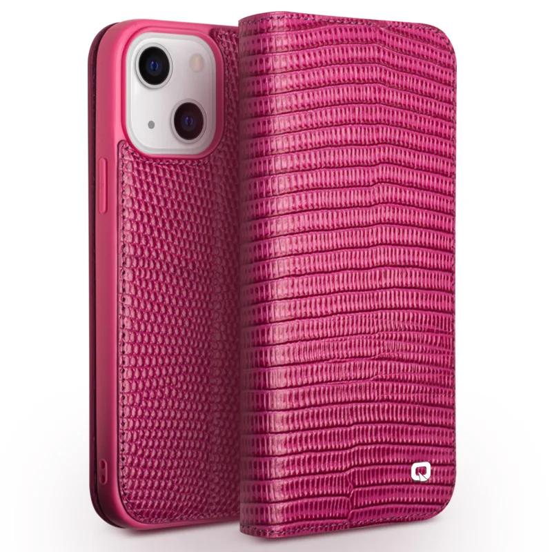 Кожаный откидной чехол с крокодиловым узором для Iphone 16, 15, 14, плюс 13, 12, Pro Max, женские защитные чехлы с отделением для подарочных карт, карманами и кошельками (art.: 3920ccc8f87fa) - 3920ccc8f87fa