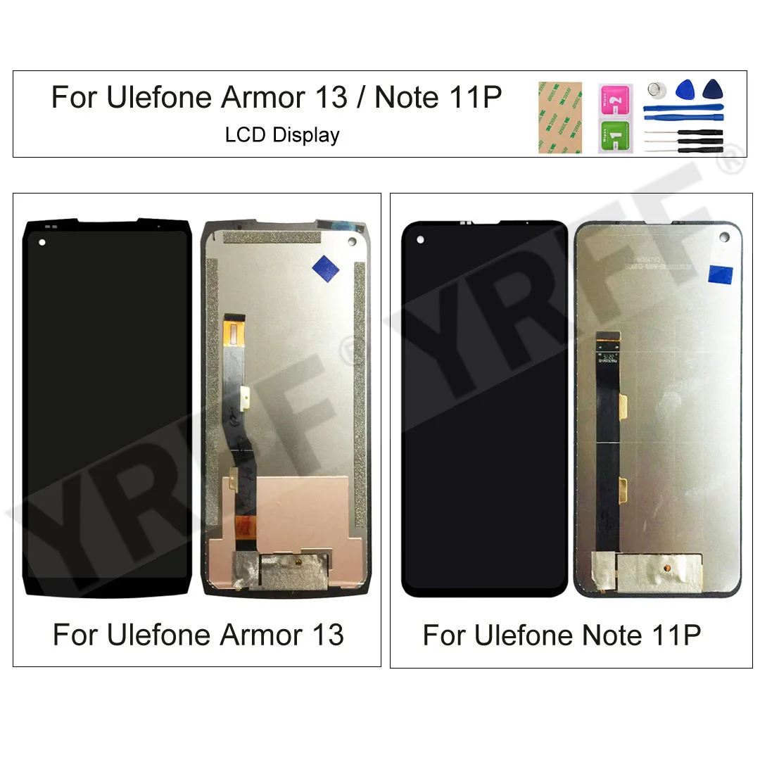 

For Ulefone Power Armor 13 LCD Screens For Ulefone Note 11P LCD Display Touch Screen Digitizer Assembly Phone Repair Parts
