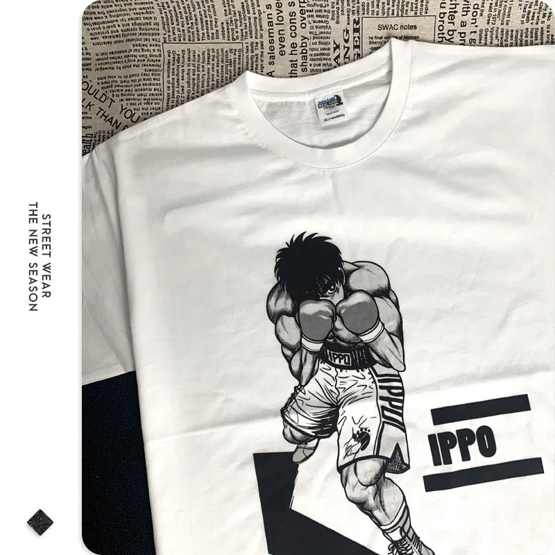 Футболка с принтом &quotHajime no Ippo"