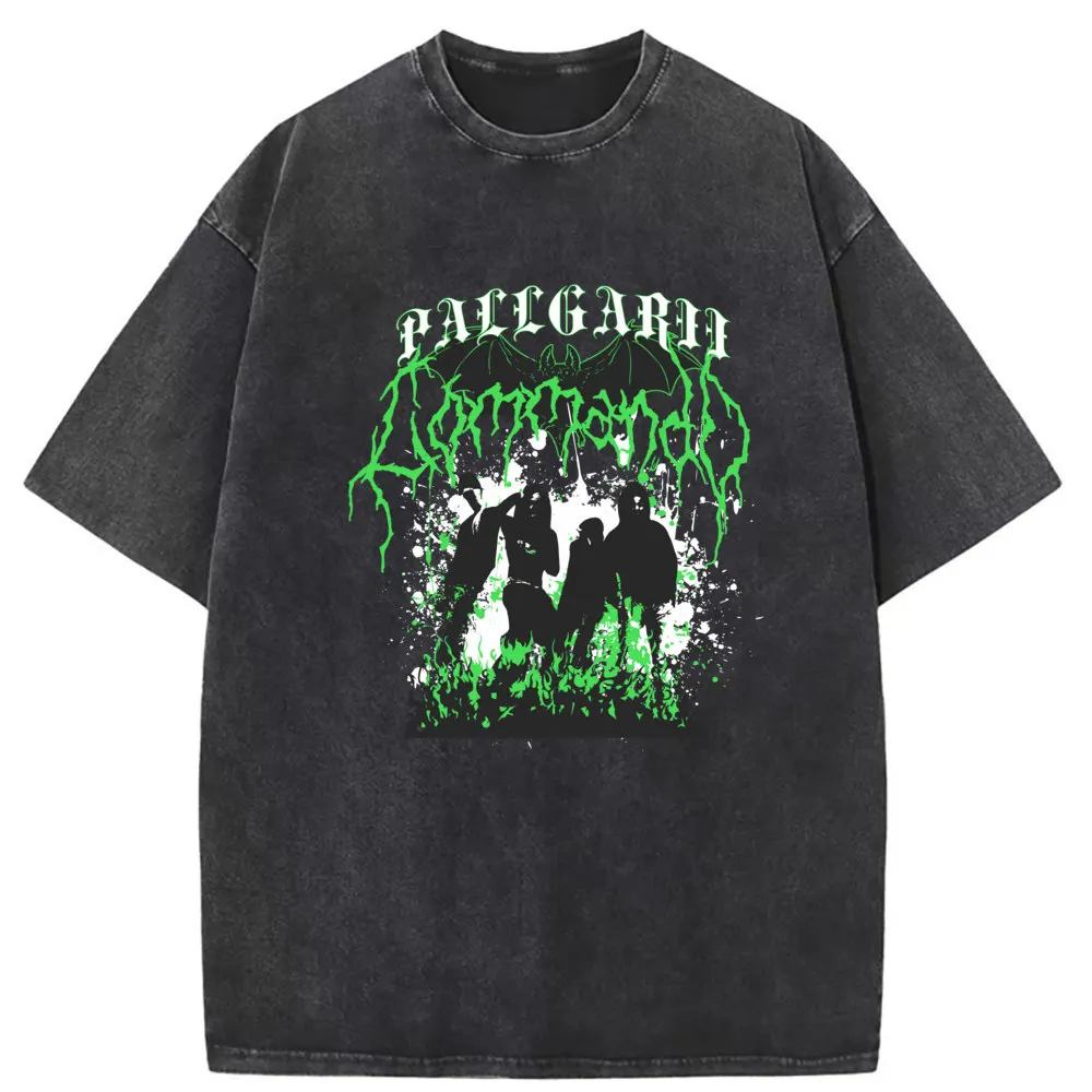 Футболка Pallgarii мужская летняя с длинным рукавом брендовая новая промытая