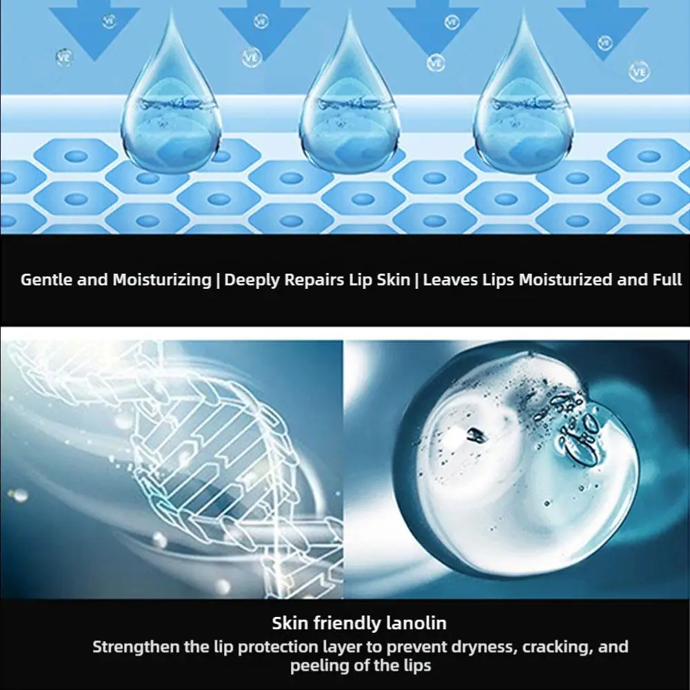 Мужской бальзам для губ увлажняющий против трещин восстановление питательная