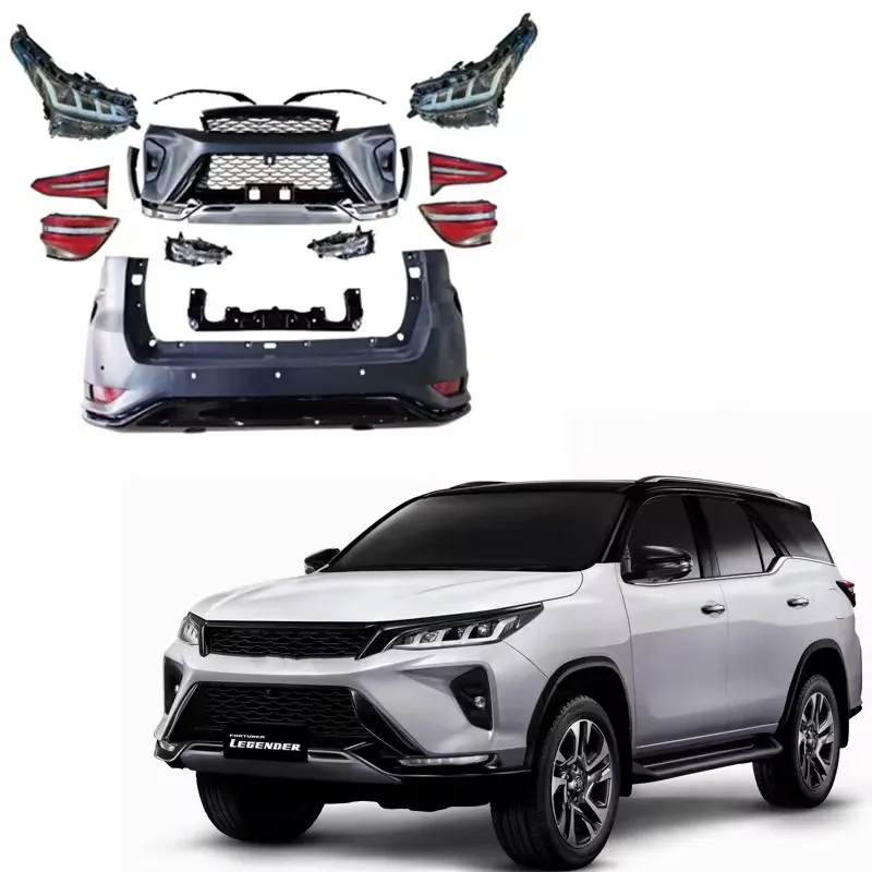 Комплект деталей кузова KLT для Toyota Fortuner 2015-2020 обновление до legender 2021