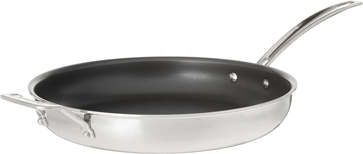 

Pro 12" w/Helper Handle Skillet, Inch, Non Stick Stainless Steel