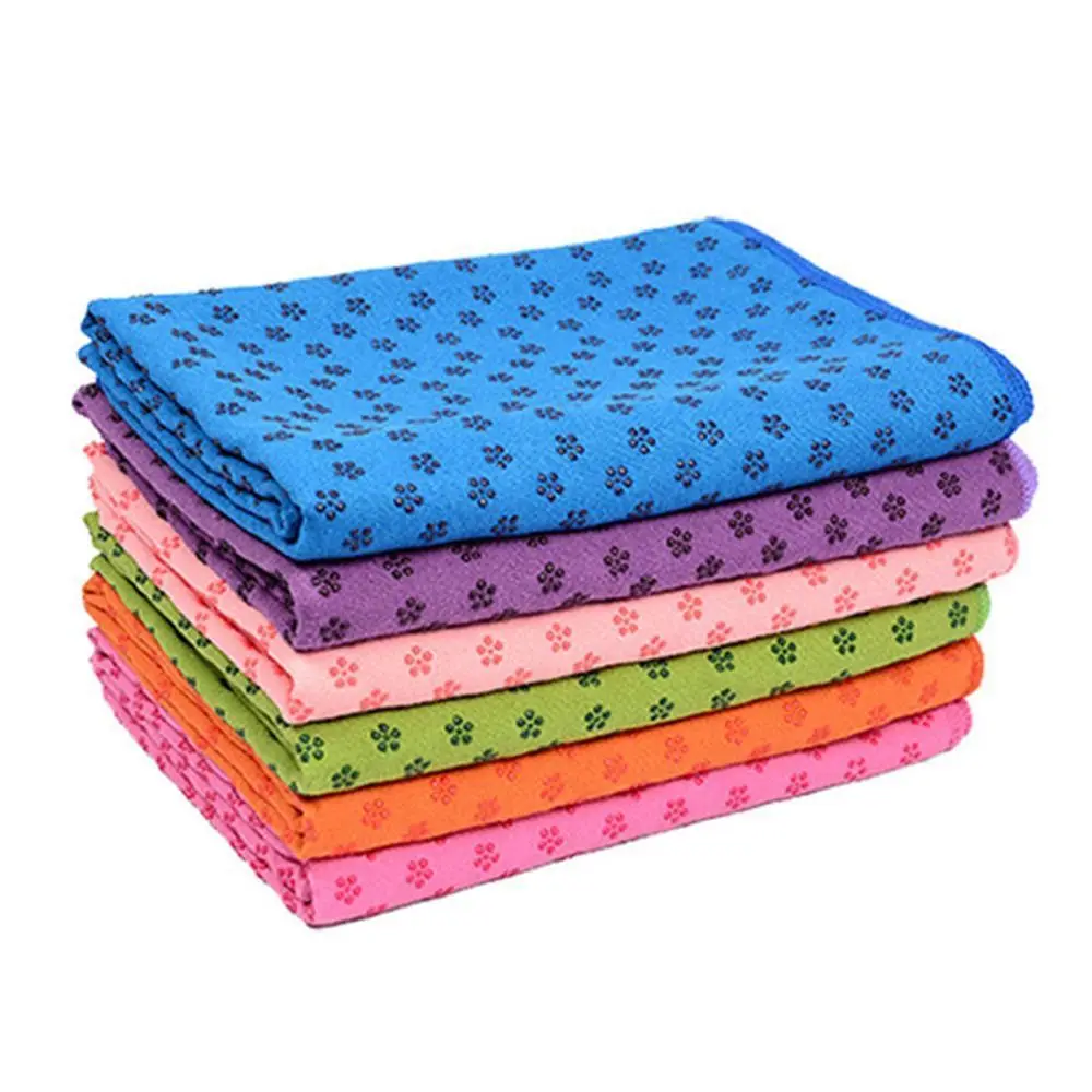 

183x63cm Non Slip Microfiber Travel With mesh bag Yoga Mat Pilates Towels Yoga Blankets Fitness Exercise