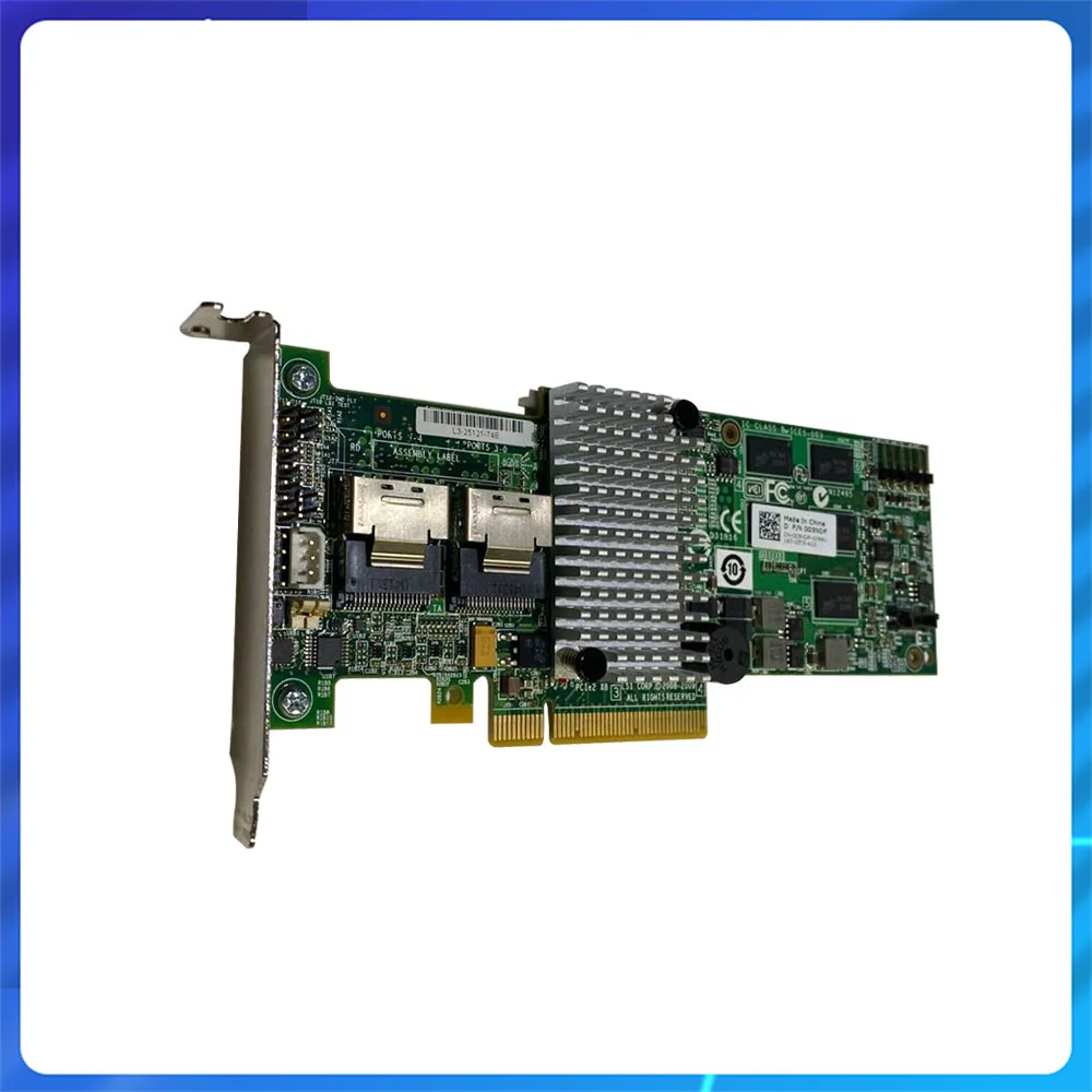 

Original FOR LSI MR SAS 9260-8i Array Card PCI-E 512m RAID Card 6GB/S 8-port PCI-E 6Gb RAID Controller Card MegaRAID
