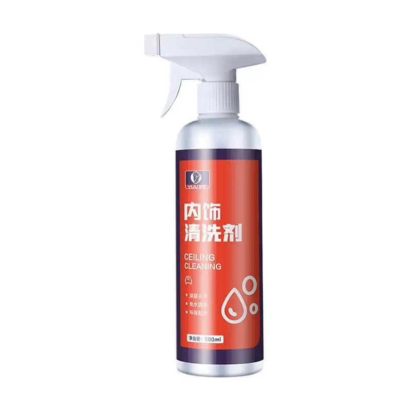 

Car Interior Cleaner Cleaning Sprayer For Carpet 500ml Car Carpet Cleaner Foam Cleaner Car Cleaning Supplies